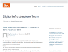 Tablet Screenshot of infteam.jiscinvolve.org