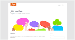 Desktop Screenshot of jiscinvolve.org