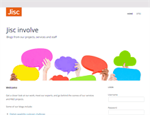 Tablet Screenshot of jiscinvolve.org